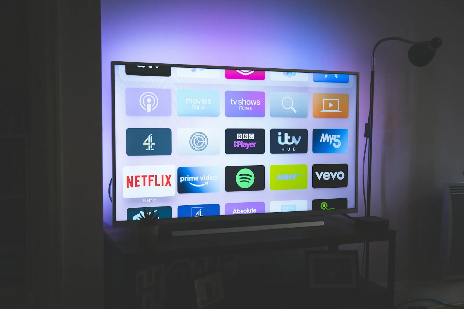 Smart TV Samsung rodando IPTV XCIPTV em 4K